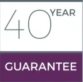 40-year conservatory roof guarantee