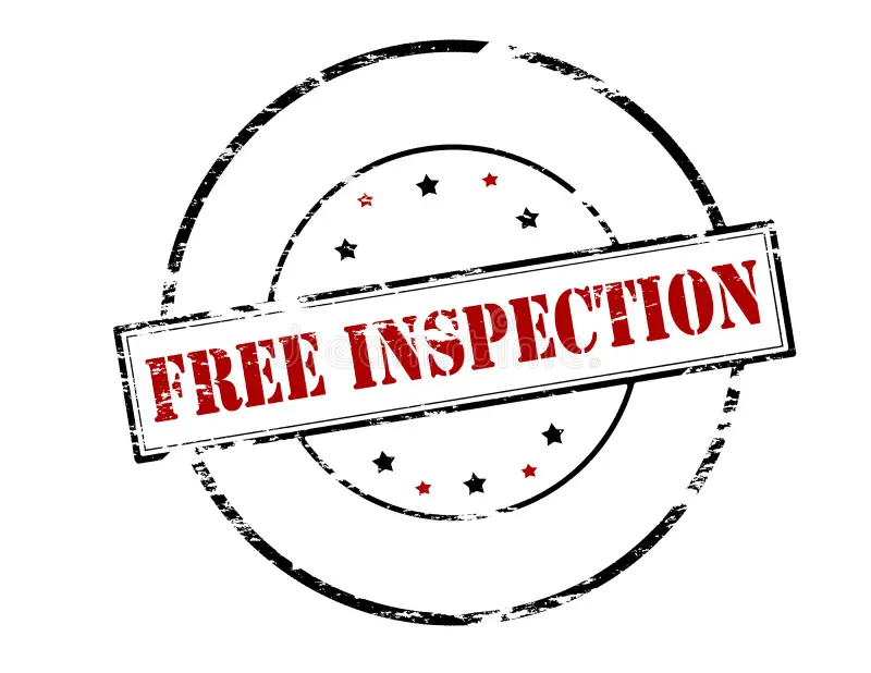 Free inspection
